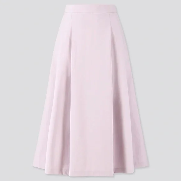 Uniqlo Dry Stretch High Waist Flare Skirt Size XS NWOT - Picture 2 of 9